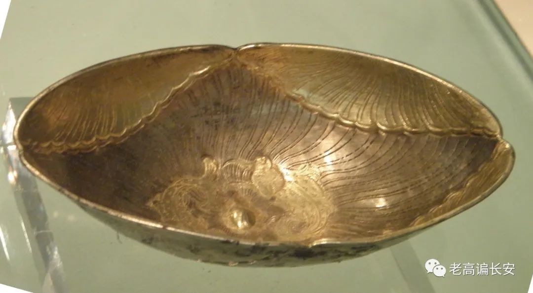 唐代鎏金杯,唐代银凤杯