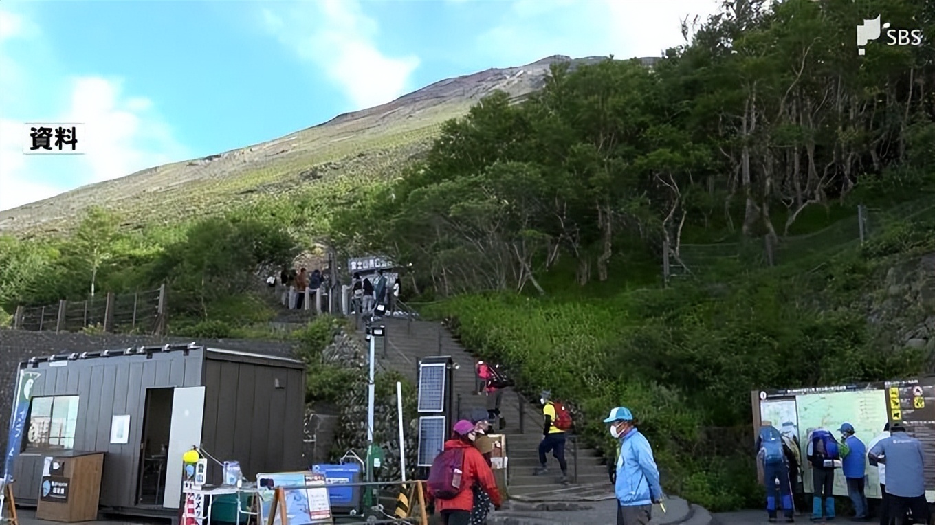 日本游客富士山,日本实拍富士山