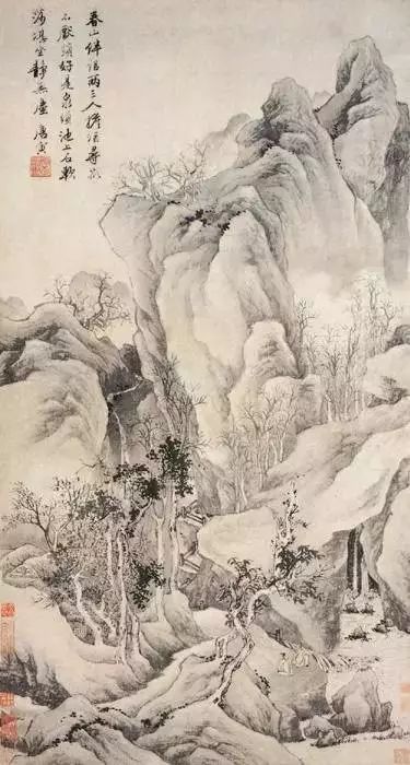 明清高清山水作品欣赏,明代山水名画图片欣赏