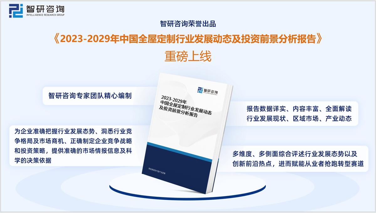 全屋定制行业2023现状及趋势分析,全屋定制行业市场报告