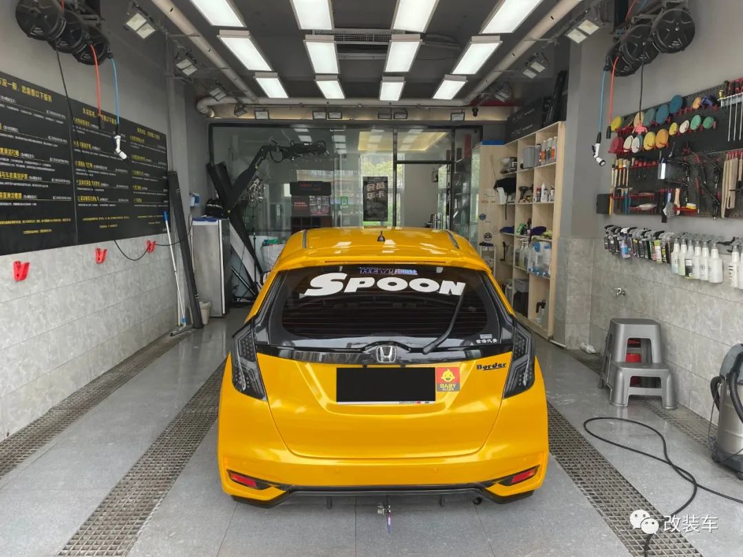 一代飞度spoon改装,spoon涂装美系车
