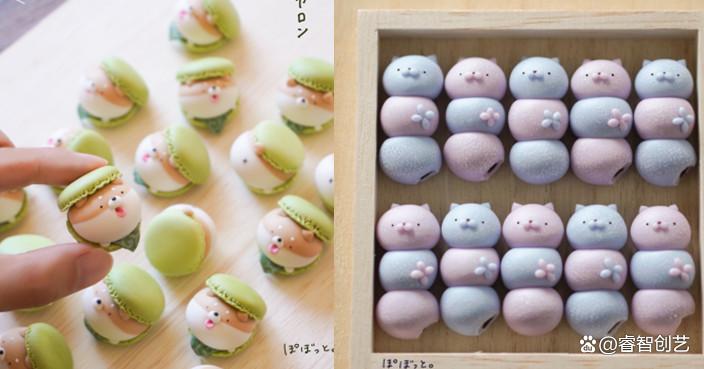 精致点心不舍入口，动物造型疗愈人心，日本艺术家之精美「点心」