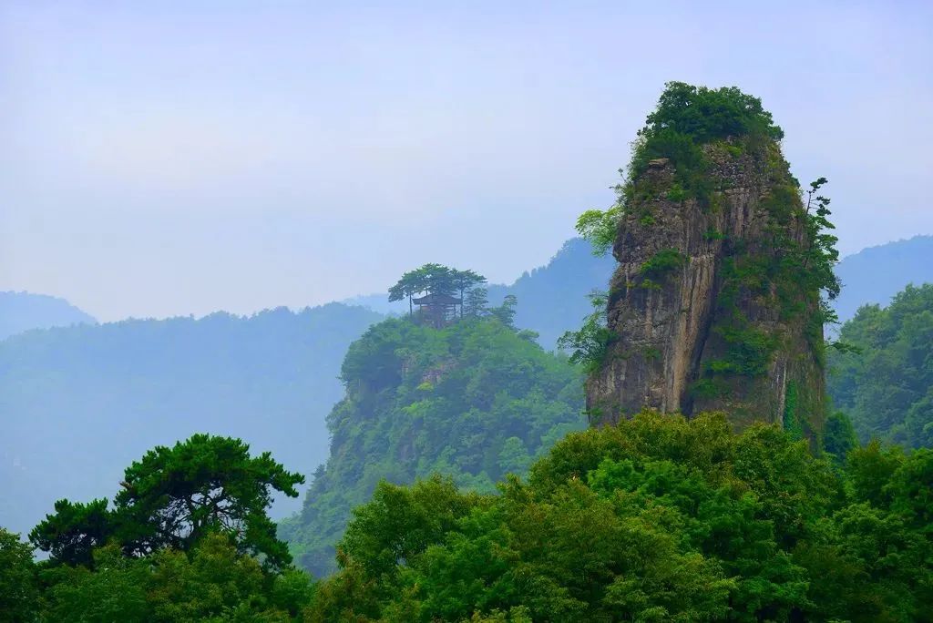 国庆不出省老家周边游,曾家山旅游行程