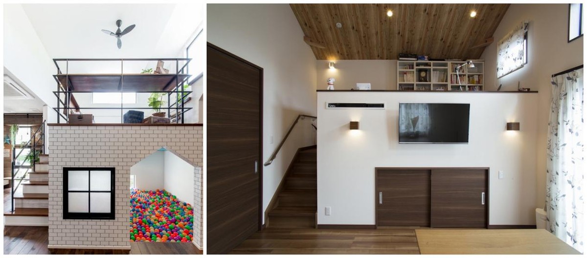 日本2米电视墙,日本家庭电视墙大白墙设计