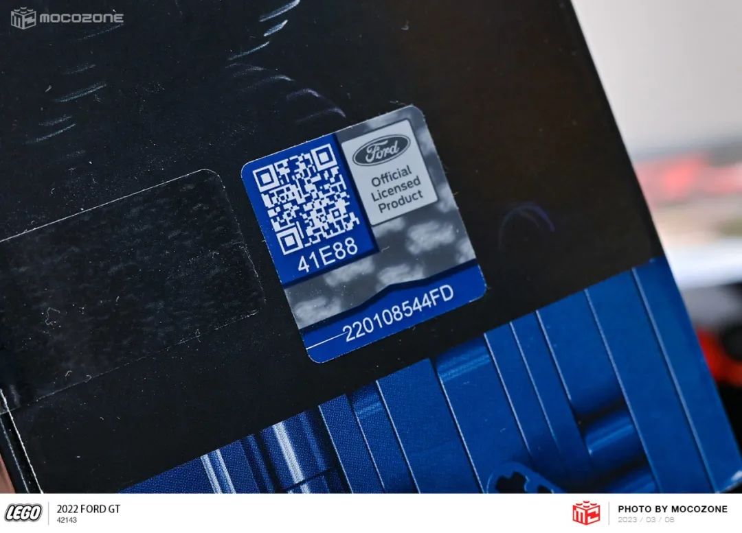 乐高积木福特gt跑车,福特gt2022