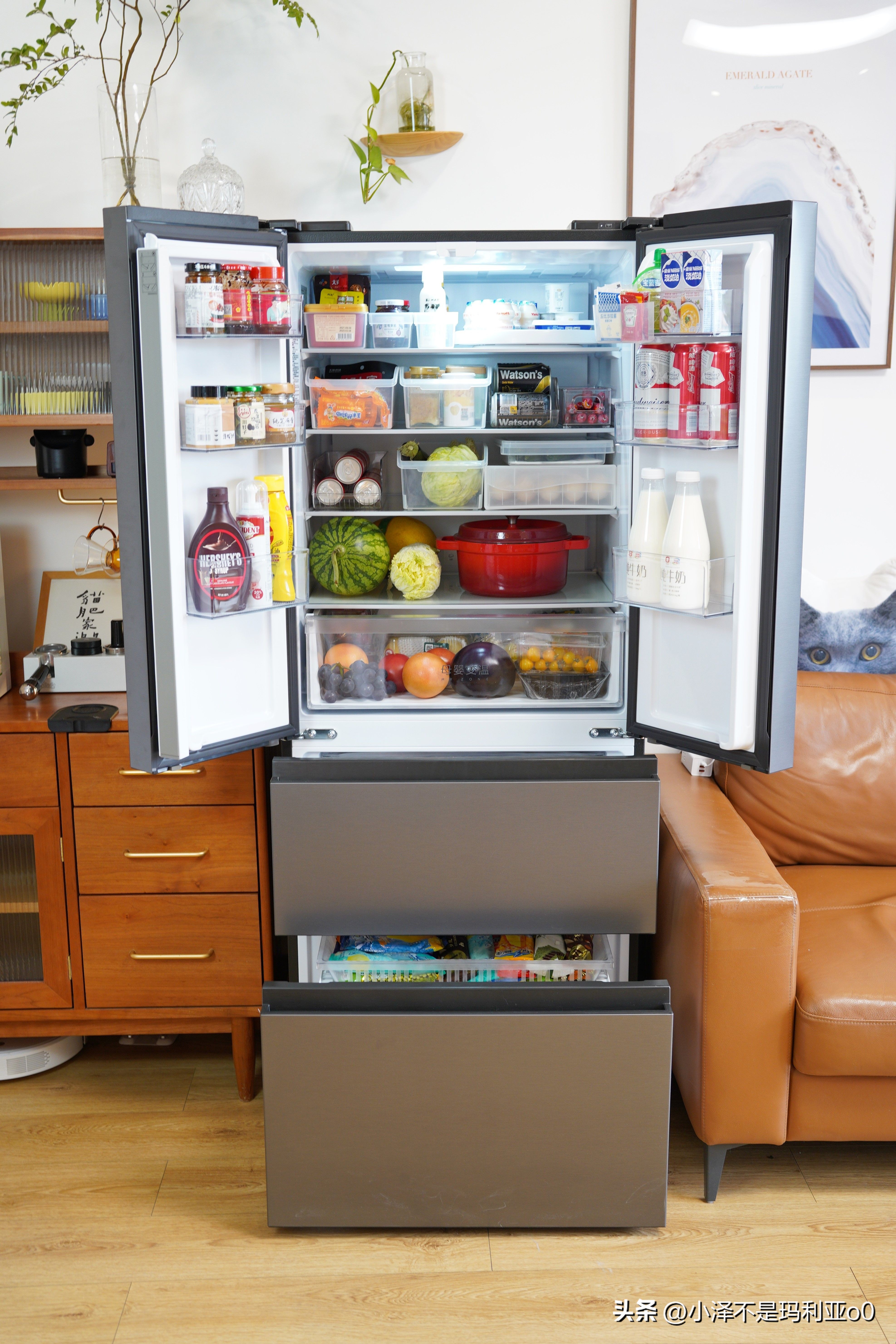 海尔冰箱526对开门优缺点评测,海尔412升冰箱怎么样