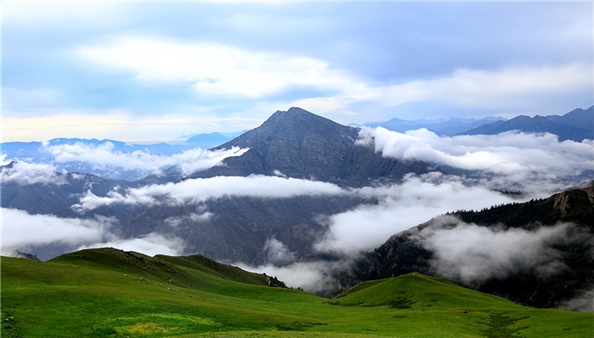 祁连山雪域牧场,祁连山壮丽山河