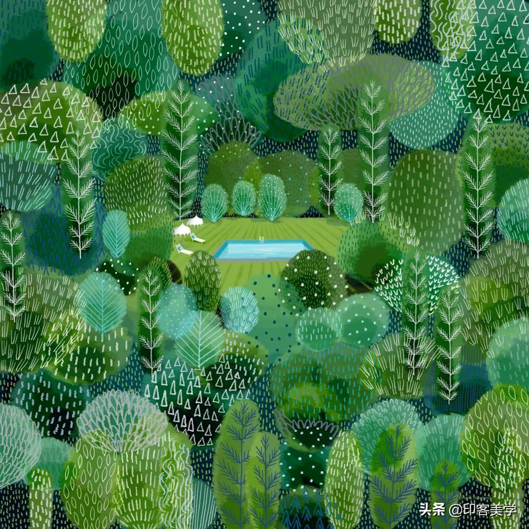 很小众却很惊艳的头像插画,一组写实风头像插画作品