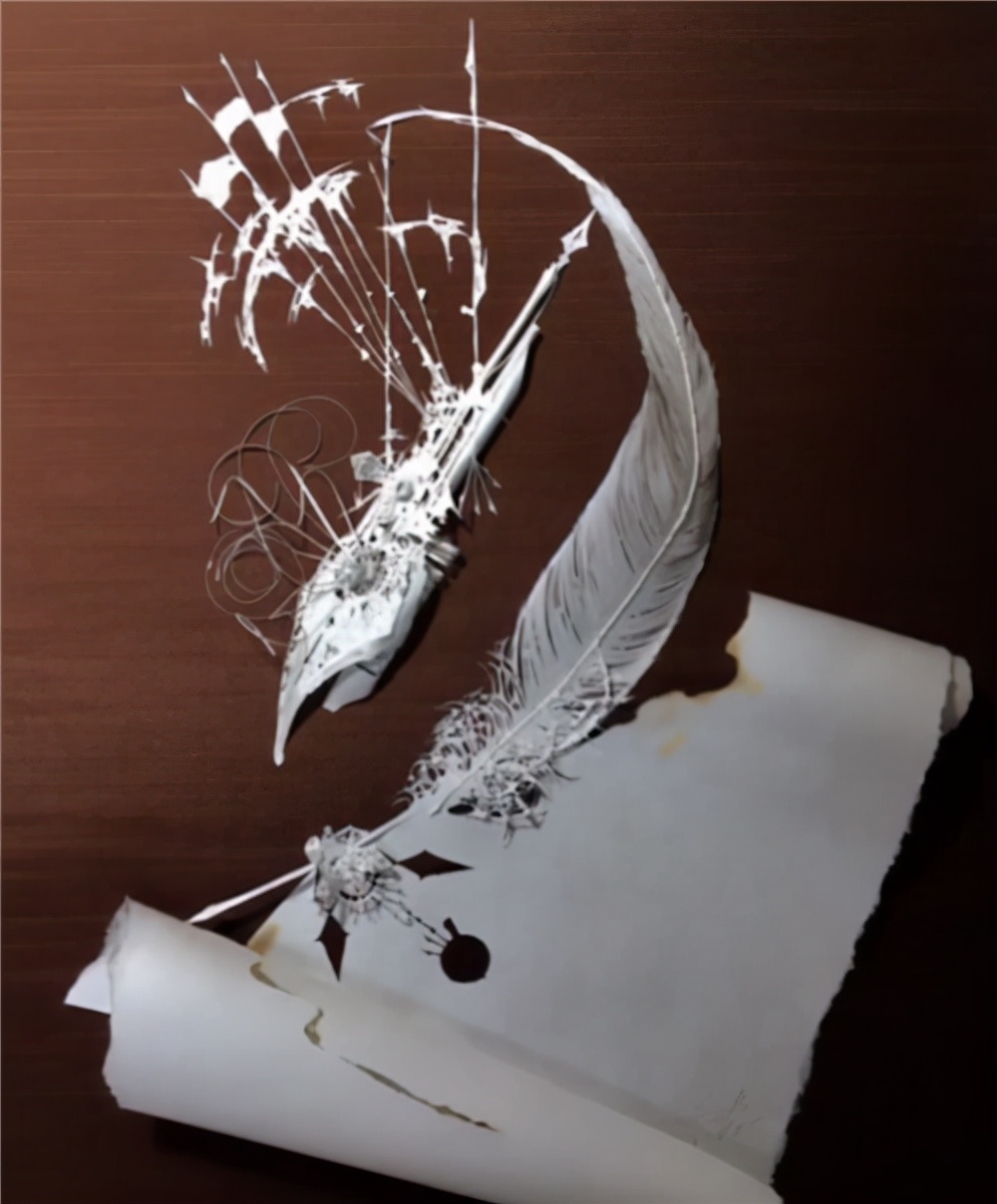 日本妹子把白纸刻成玻璃杯，连水珠都能看见，裸眼3D还能这么玩？