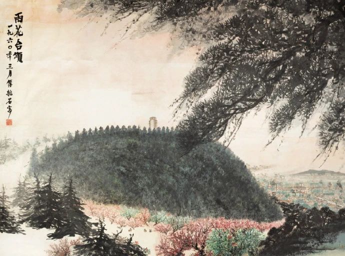 傅抱石山水画100幅欣赏,傅抱石山水画100幅高清图欣赏