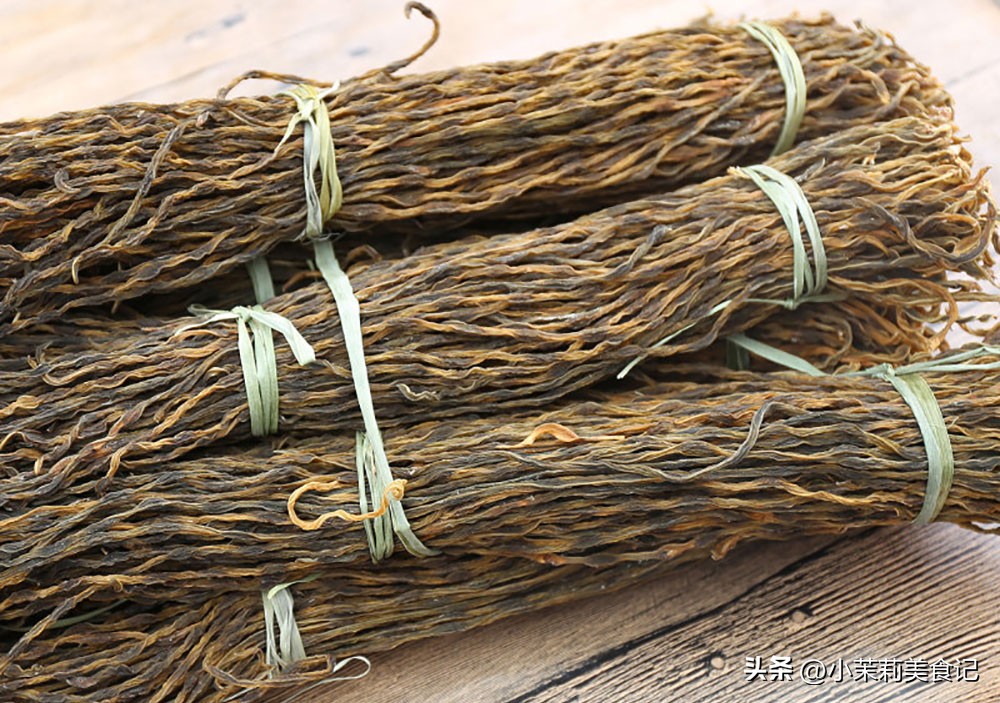 晒干豆角不焯水用盐腌一个晚上,晒干豆角不过水可以吗