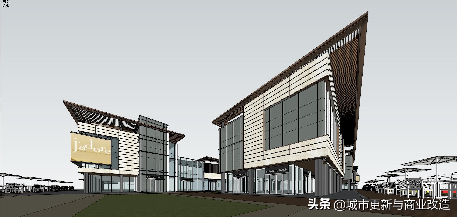 合肥万科广场效果图,合肥万科未来之光街区