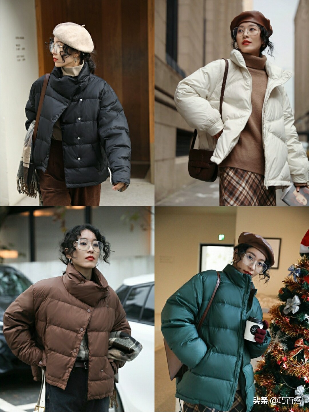 冬天外出就要保暖又好看,冬天出门既要保暖又好看