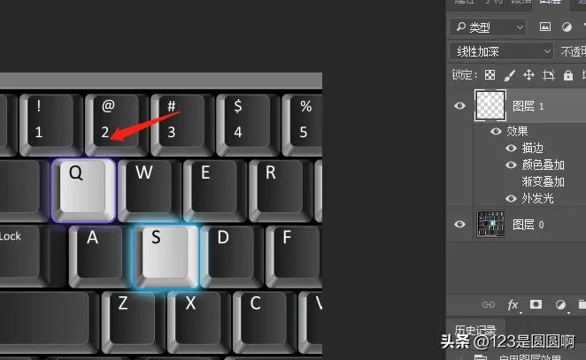ps怎么制作发光的星星,ps马灯发光效果制作