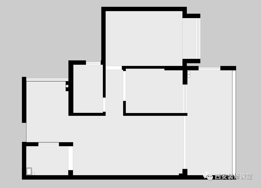 三室一厅92平原木色新中式,精装修大三室婚房