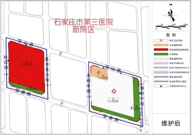 石家庄新规划5所医院,石家庄新建大型三级医院