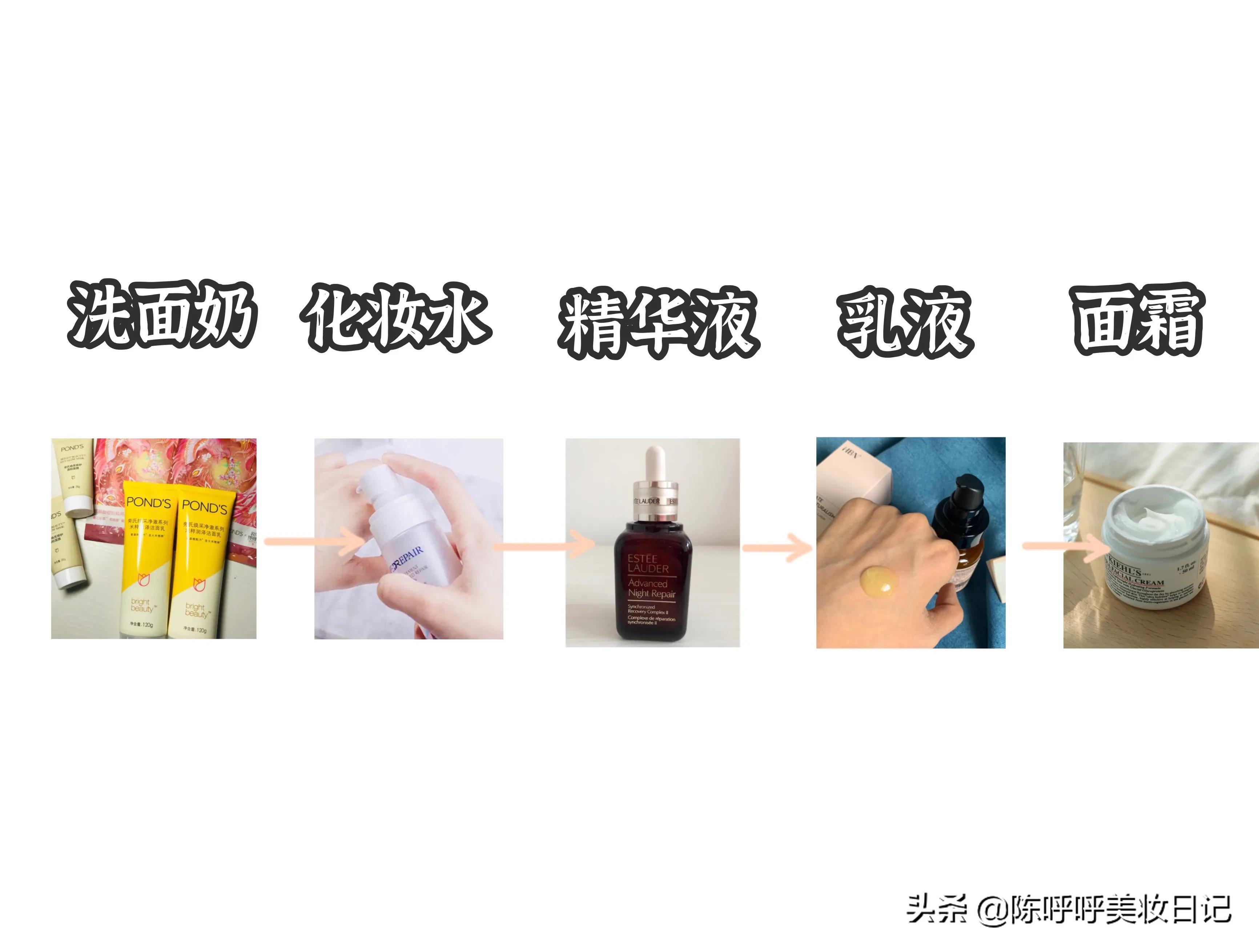 精华液护肤步骤的正确使用顺序,精华搭配精华水怎么用
