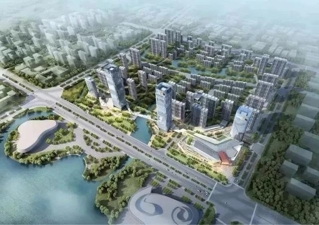 阜阳地标建筑240米双子塔,阜阳华润中心双子塔啥时完工