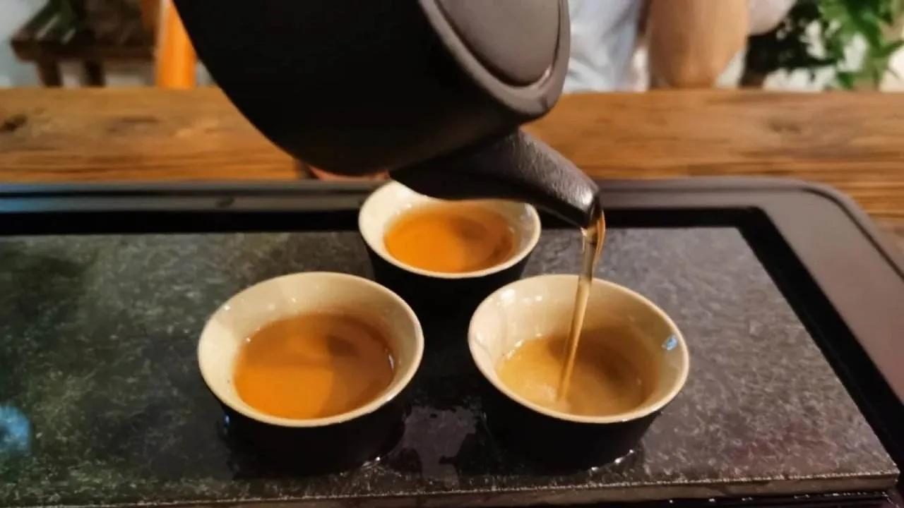 康乐泡茶,康乐品茶提梁壶