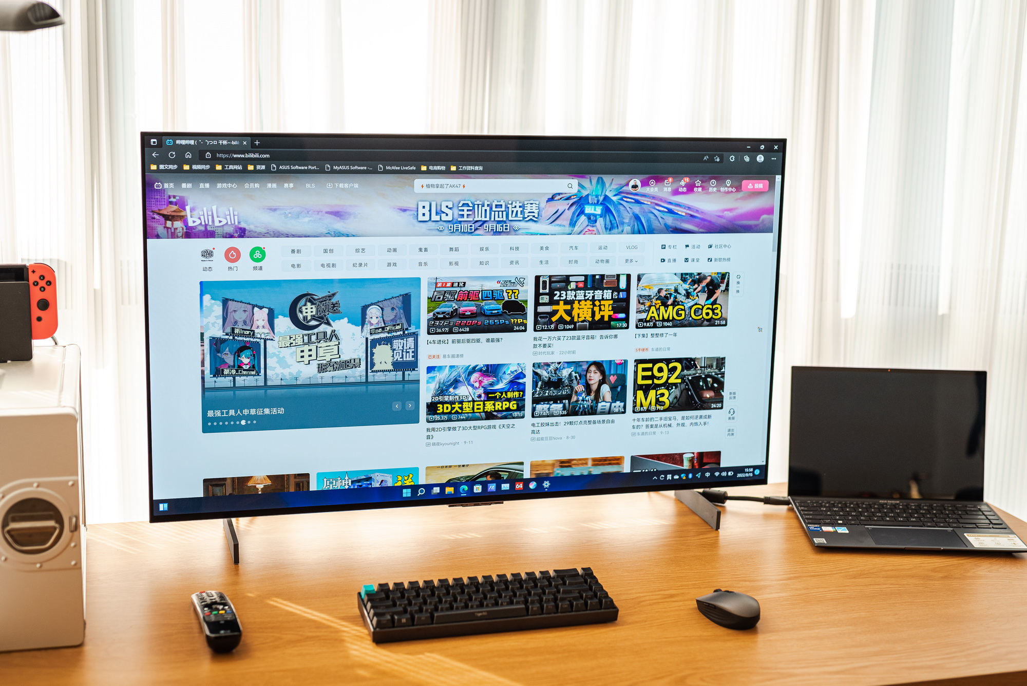 2022桌面*党**终极之选？LG42C2OLED游戏电视