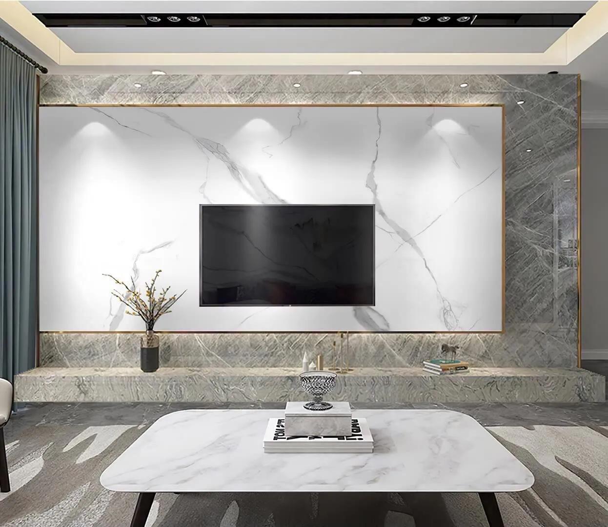 30款客厅背景墙效果图,客厅电视背景墙布