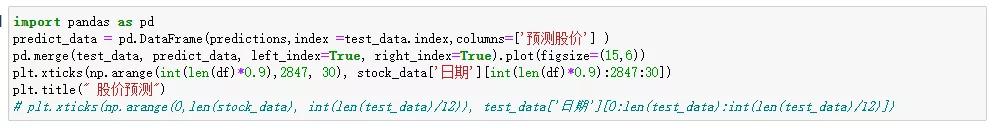 时间序列模型预测股票,预测股价的机器学习模型