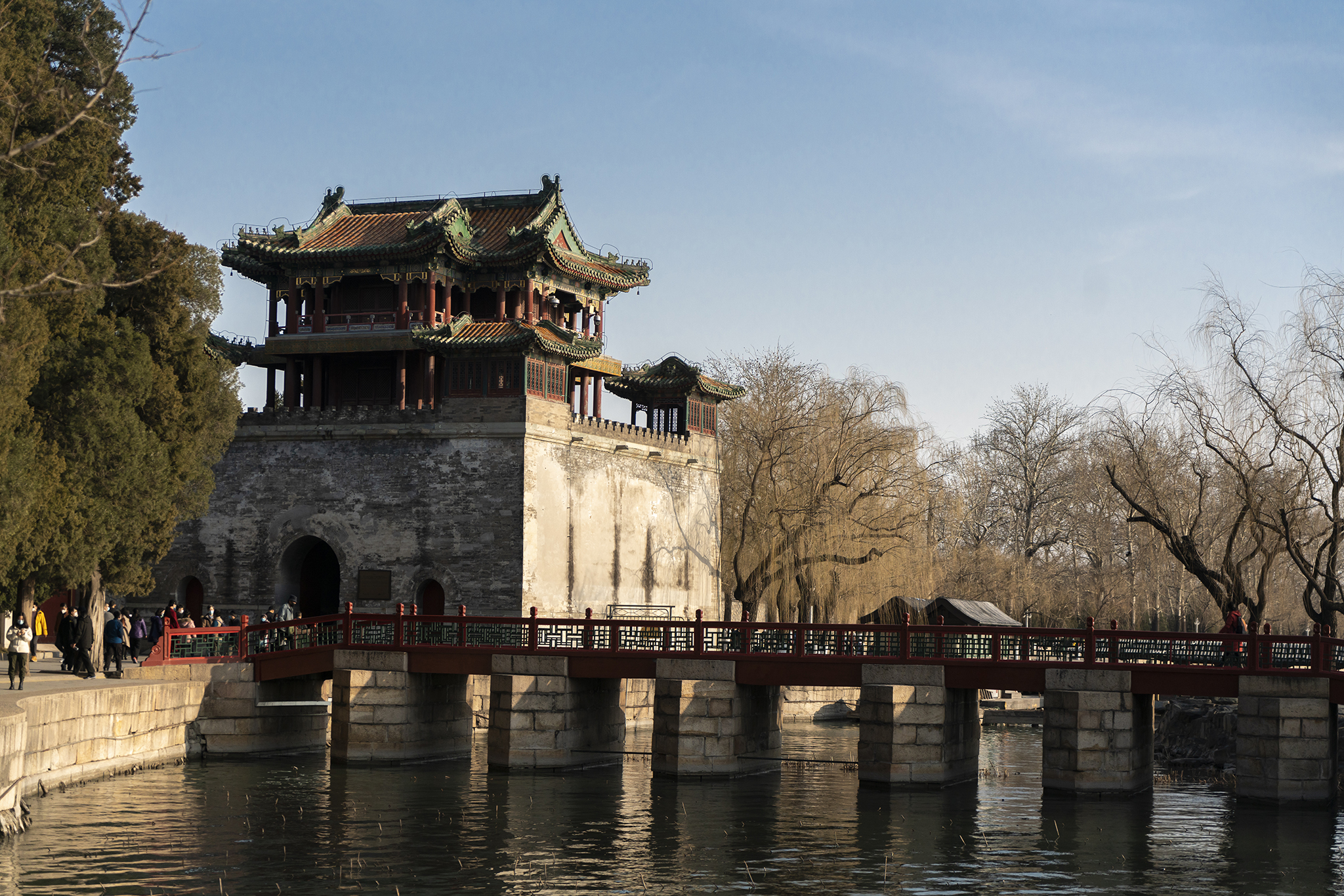 走颐和清漪，赏皇家园林之十一：昆明湖东堤（修订版）