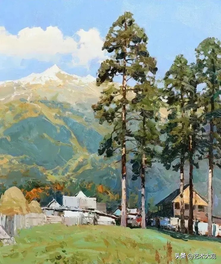 俄罗斯亚历山大巴比奇油画视频,亚历山大巴比奇写生视频全集