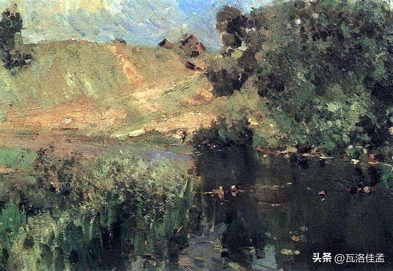 夏天的魅力诗句,夏天的美丽景色绘画