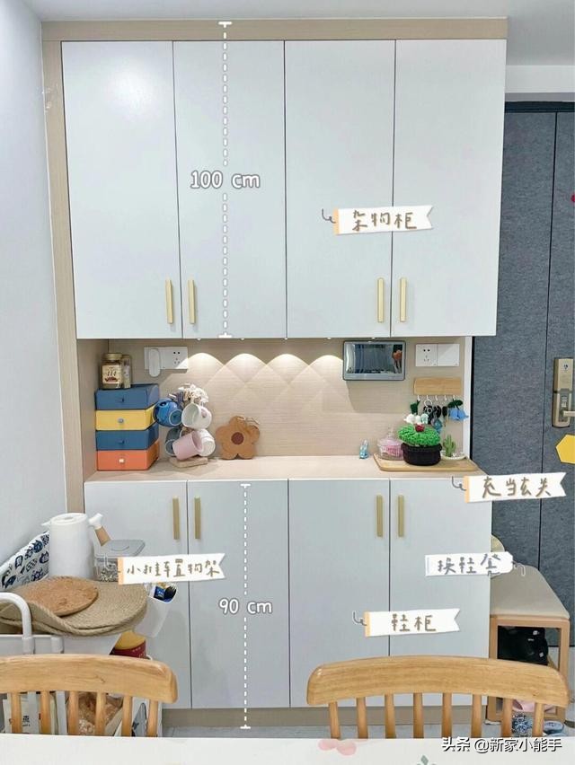 入户门鞋柜怎么设计不占空间,户型小的鞋柜怎么装修好看