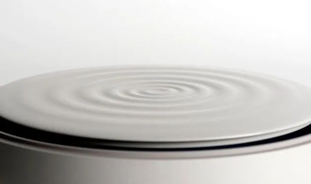 水滴形成波浪,水滴呈现效果