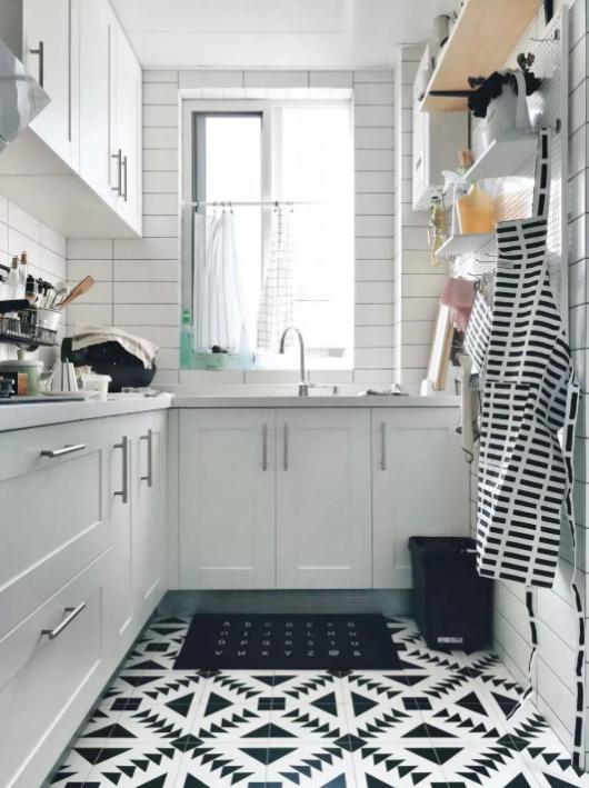 厨房选什么颜色的瓷砖好,厨房选什么颜色的瓷砖好看