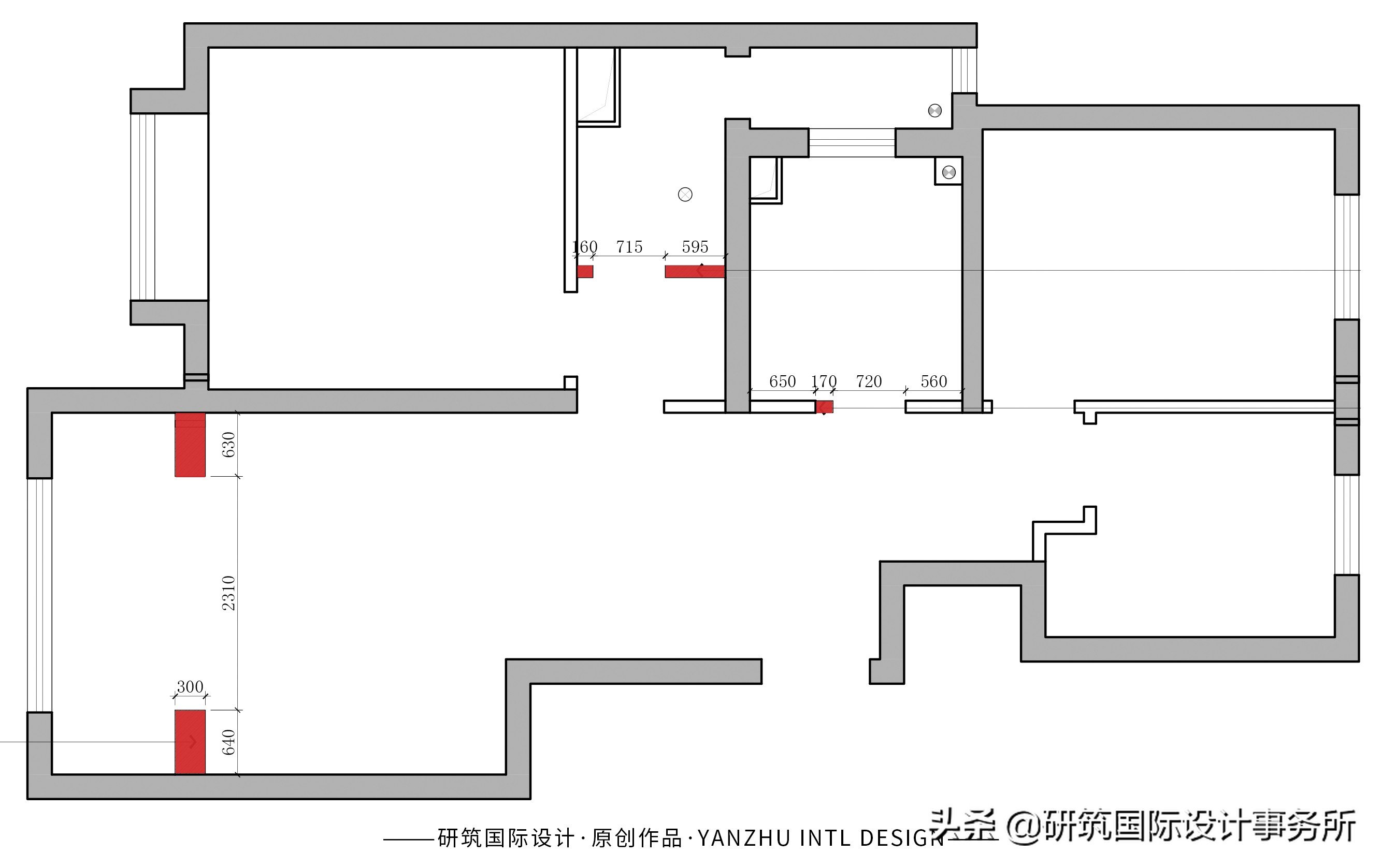 89㎡现代轻奢｜灰调木色简单大方增加空间层次感