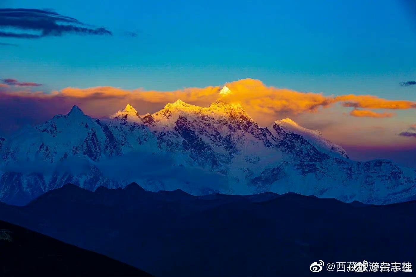 错过了十月的*藏西**，你就错过了这个星球最壮丽的秋色