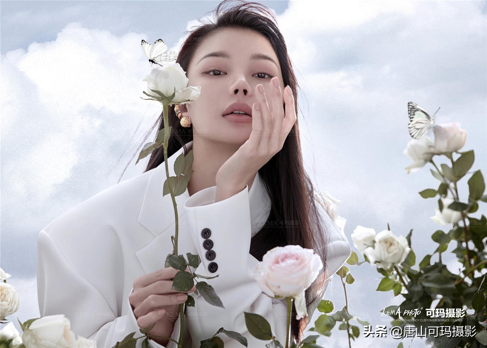 纯欲系白色恋人?|韩杂风情侣写真?