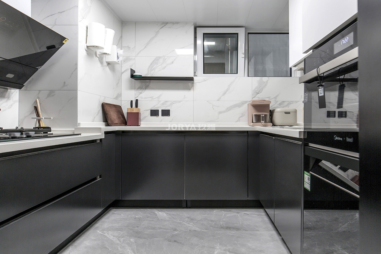 餐厅改造西厨吧台,餐厅变开放式书房法式