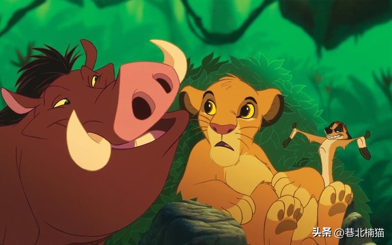 我们小时候看过的狮子王,80后童年动画狮子王