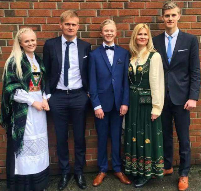 哈兰德老爸多高,哈兰德家基因