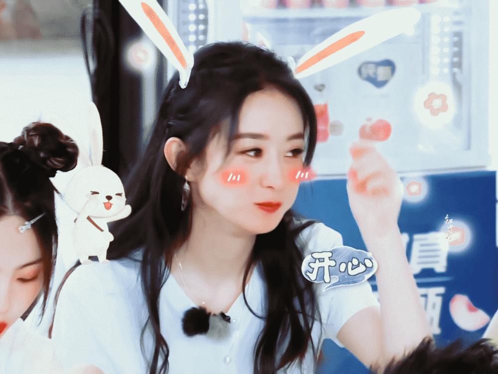 圆脸扎发赵丽颖同款,赵丽颖绑发带的发型图片