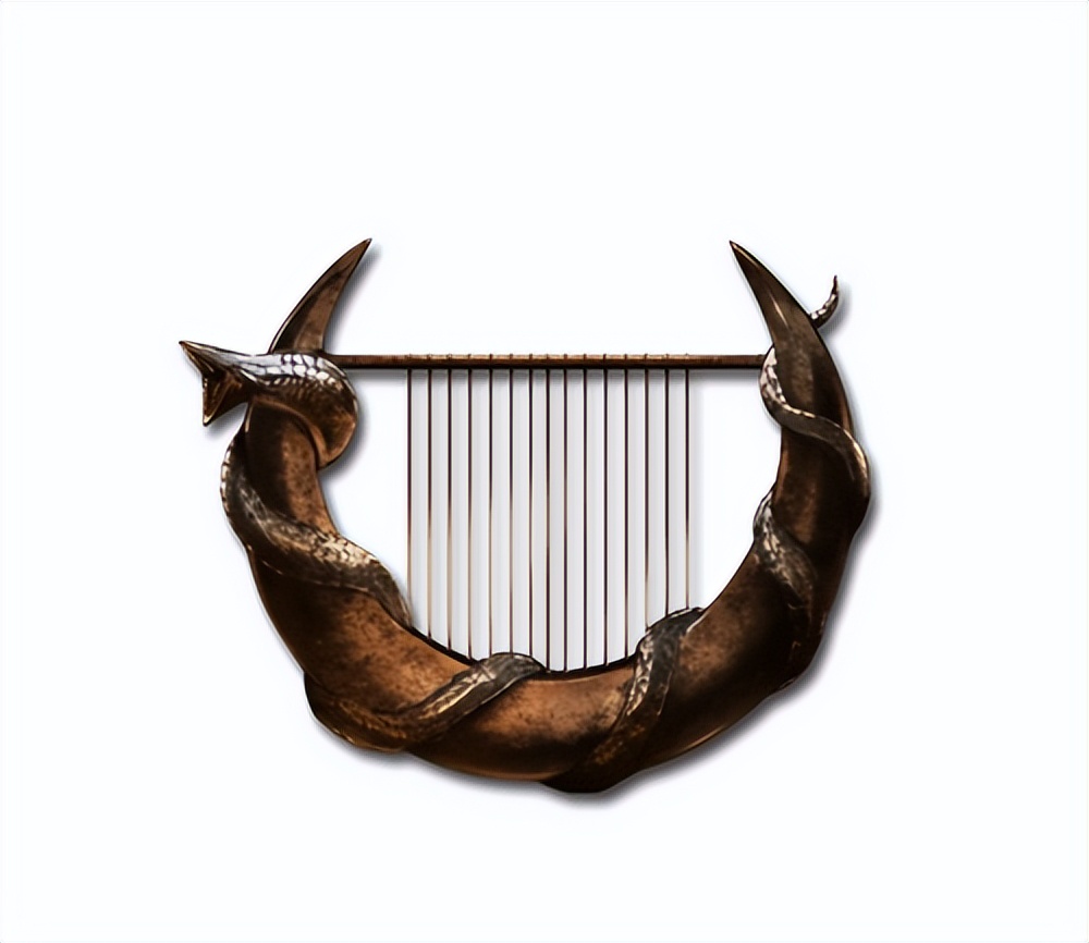 竖琴在古希腊象征什么,竖琴起源于我国吗