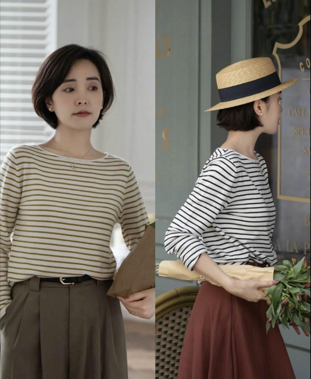 女人过了四十岁别总穿一身黑,女人过了40岁就别穿的太老气了