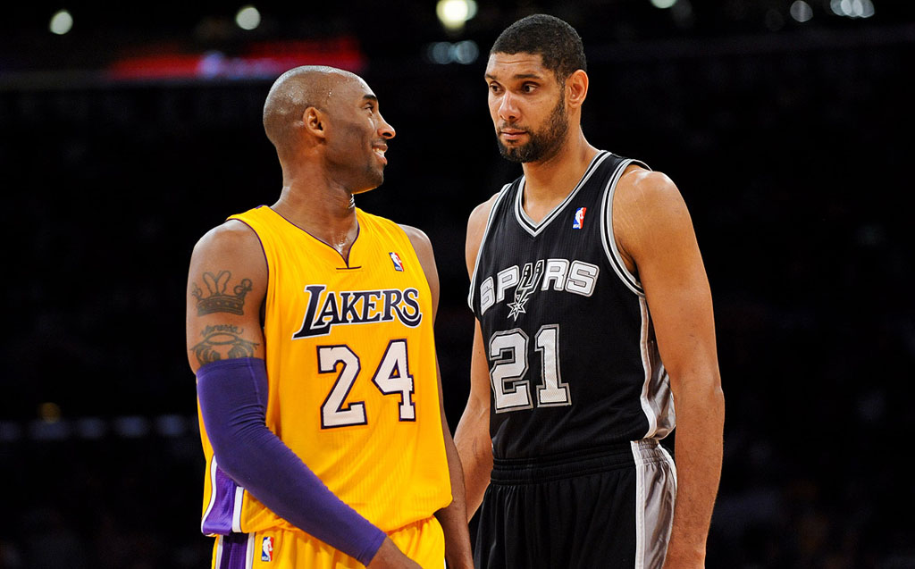 深度分析：同样是五冠在手，邓肯和科比的历史地位谁更高？