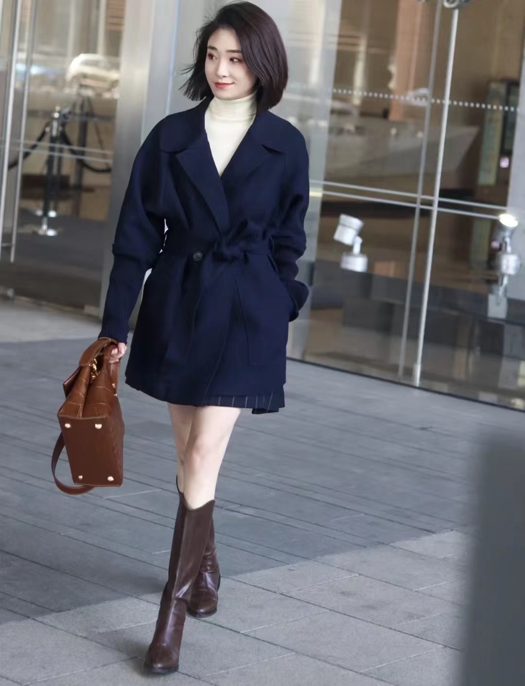 显高又显瘦的长筒靴,显瘦百搭又好看长筒宽靴