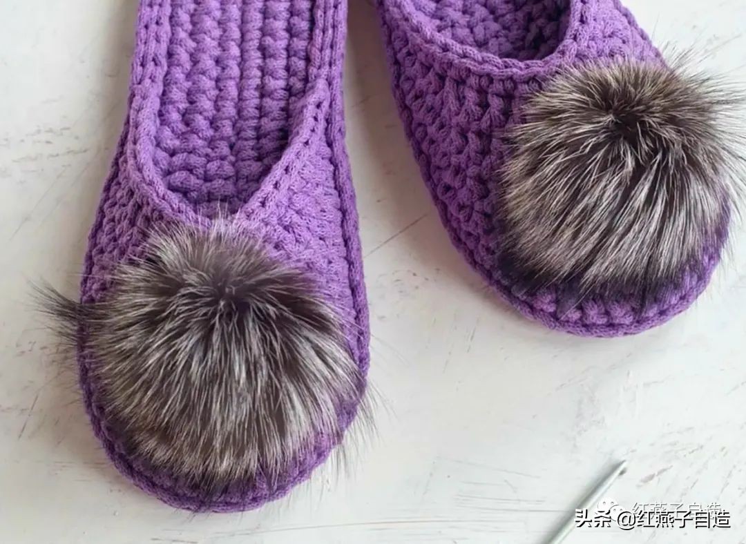 编夏天凉鞋,夏天冰丝线凉鞋镂空钩编教程