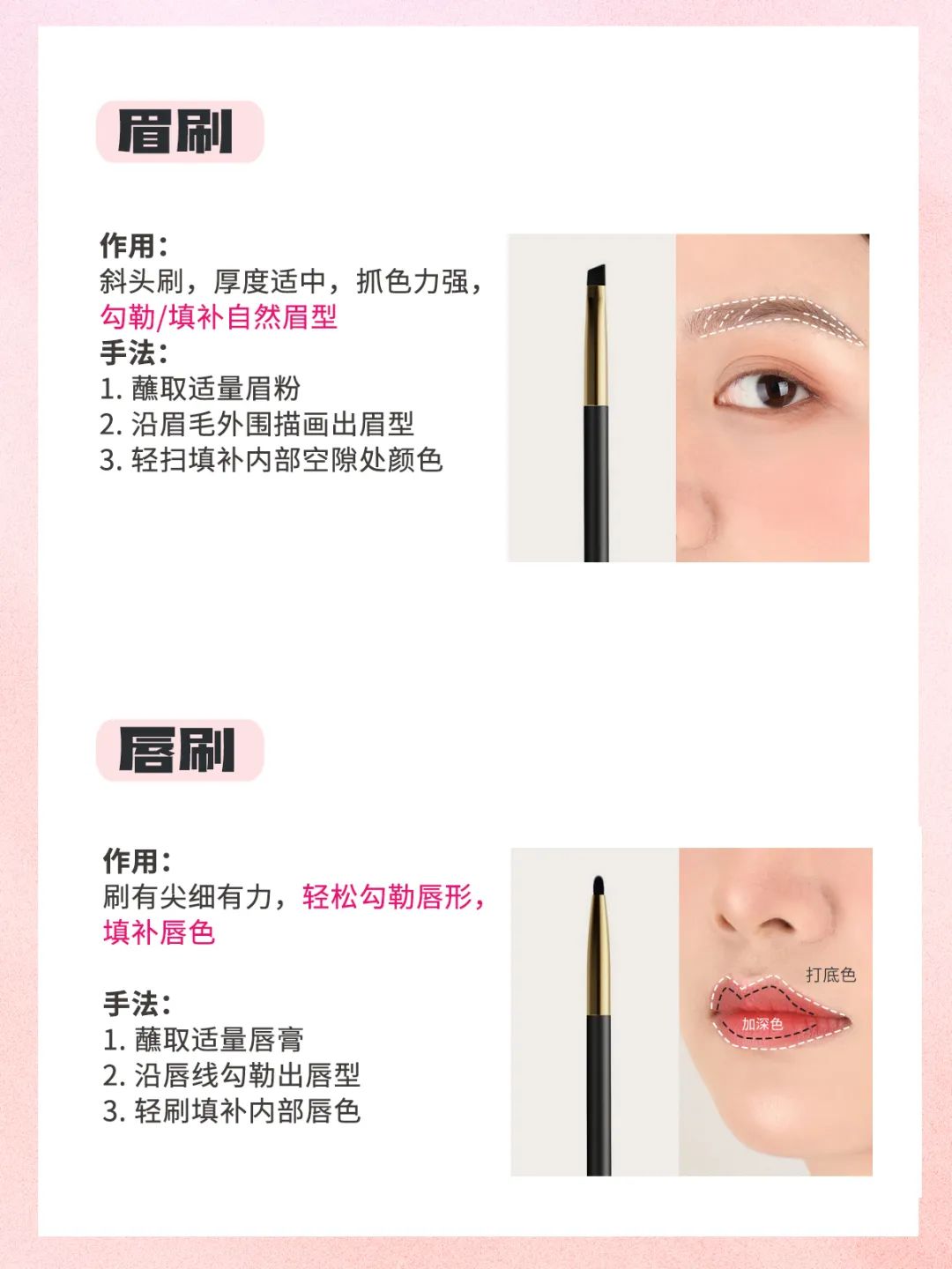 如何区分各个化妆刷的功能,新手必看化妆刷最全大指南