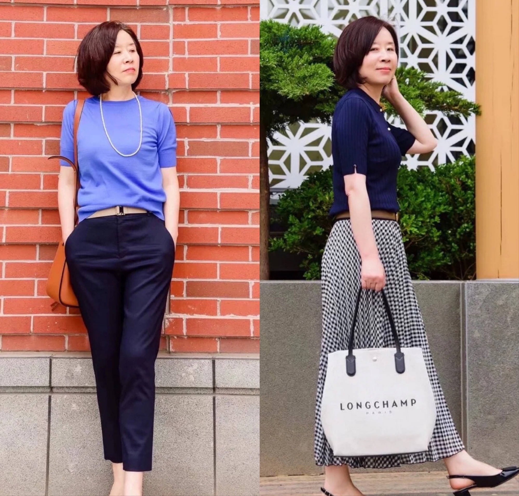 中年女士短发烫小卷,四十多岁女人烫短发小卷好看吗