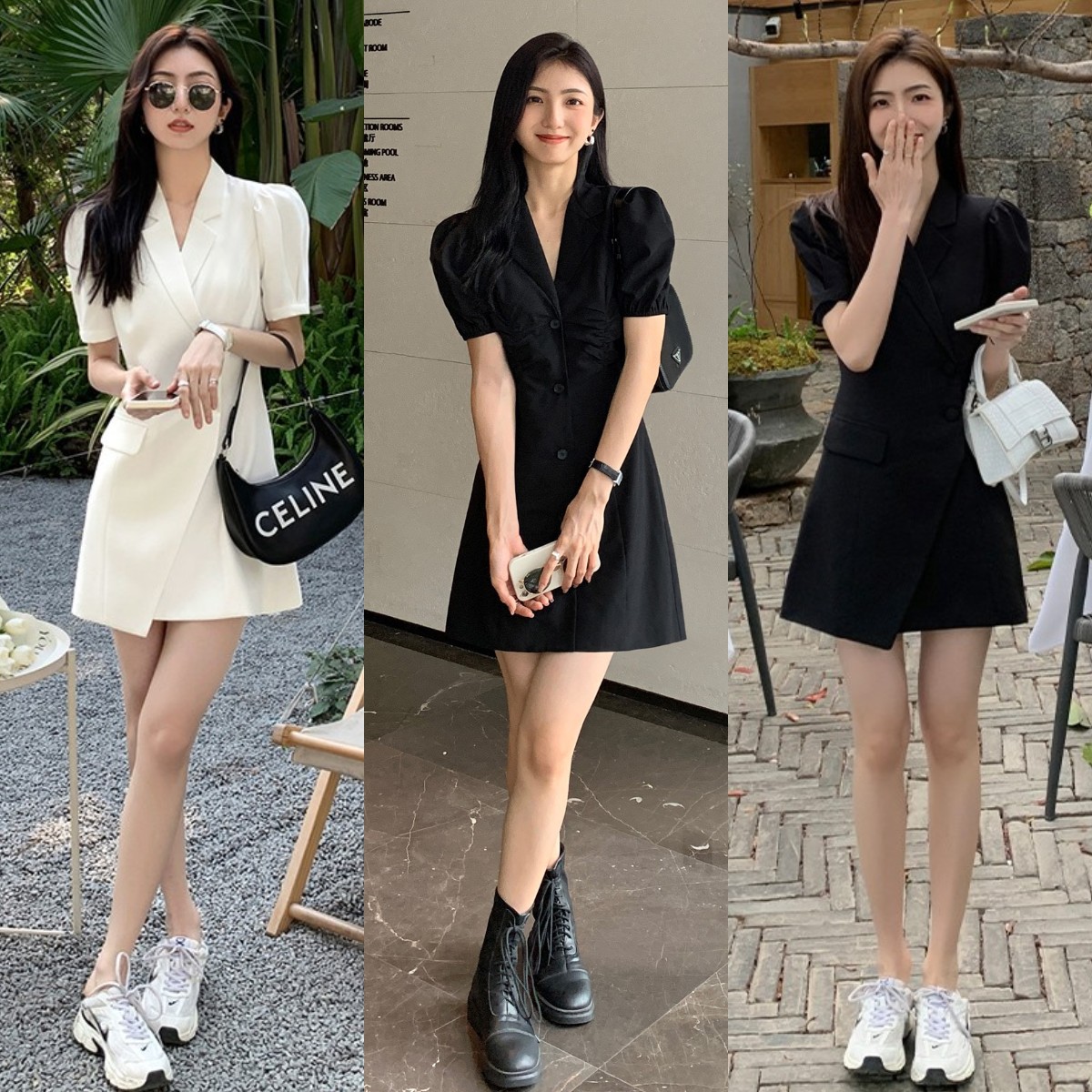 什么鞋子搭配连衣裙不累脚还好看,夏季藏蓝色连衣裙搭配什么鞋好看