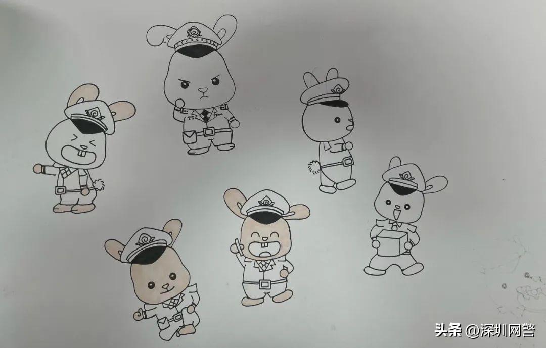 #净网2023#“网安兔”来啦，全套表情包请查收！