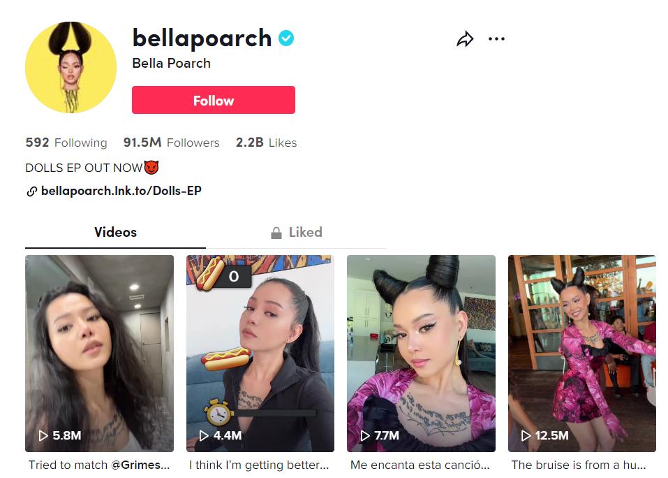 年度红人大咖排名,怎么看tiktok红人榜数据