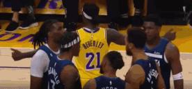 NBA晚报：詹皇转发中国视频，字母哥伸脚绊欧文，胖虎90度崴脚